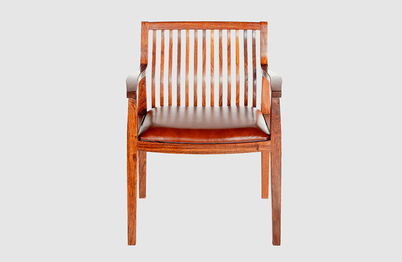 江门中式实木大方椅家具效果图